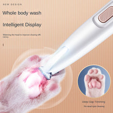 Load image into Gallery viewer, Quiet pet grooming trimmer for sensitive paws