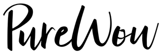 Black 'PureWow' logo on a white background